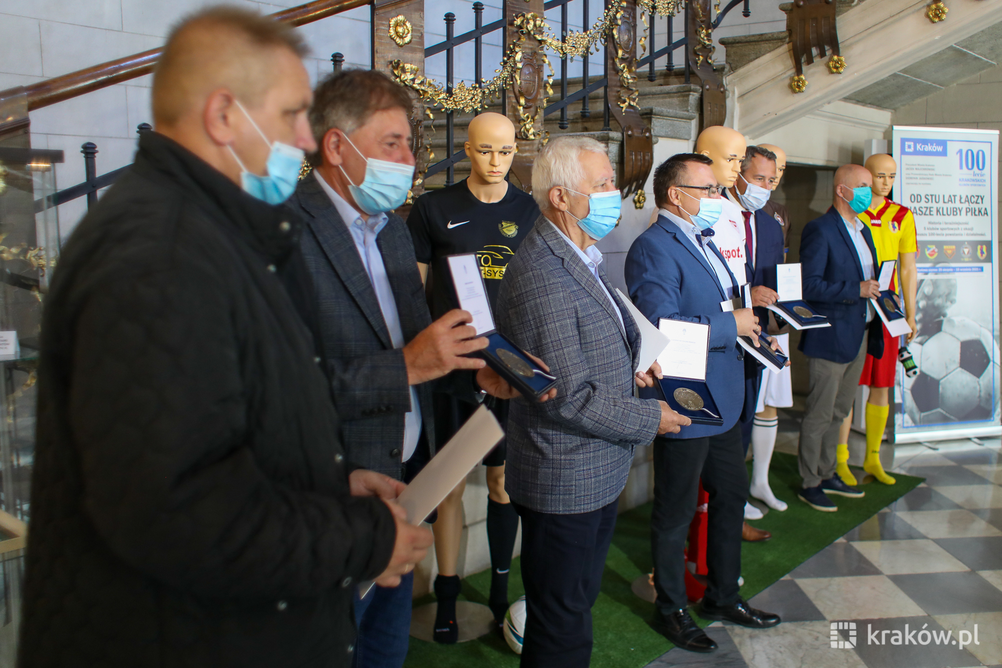 Otwarcie wystawy prezentującej dorobek klubów sportowych