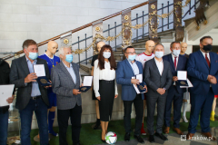 Otwarcie wystawy prezentującej dorobek klubów sportowych