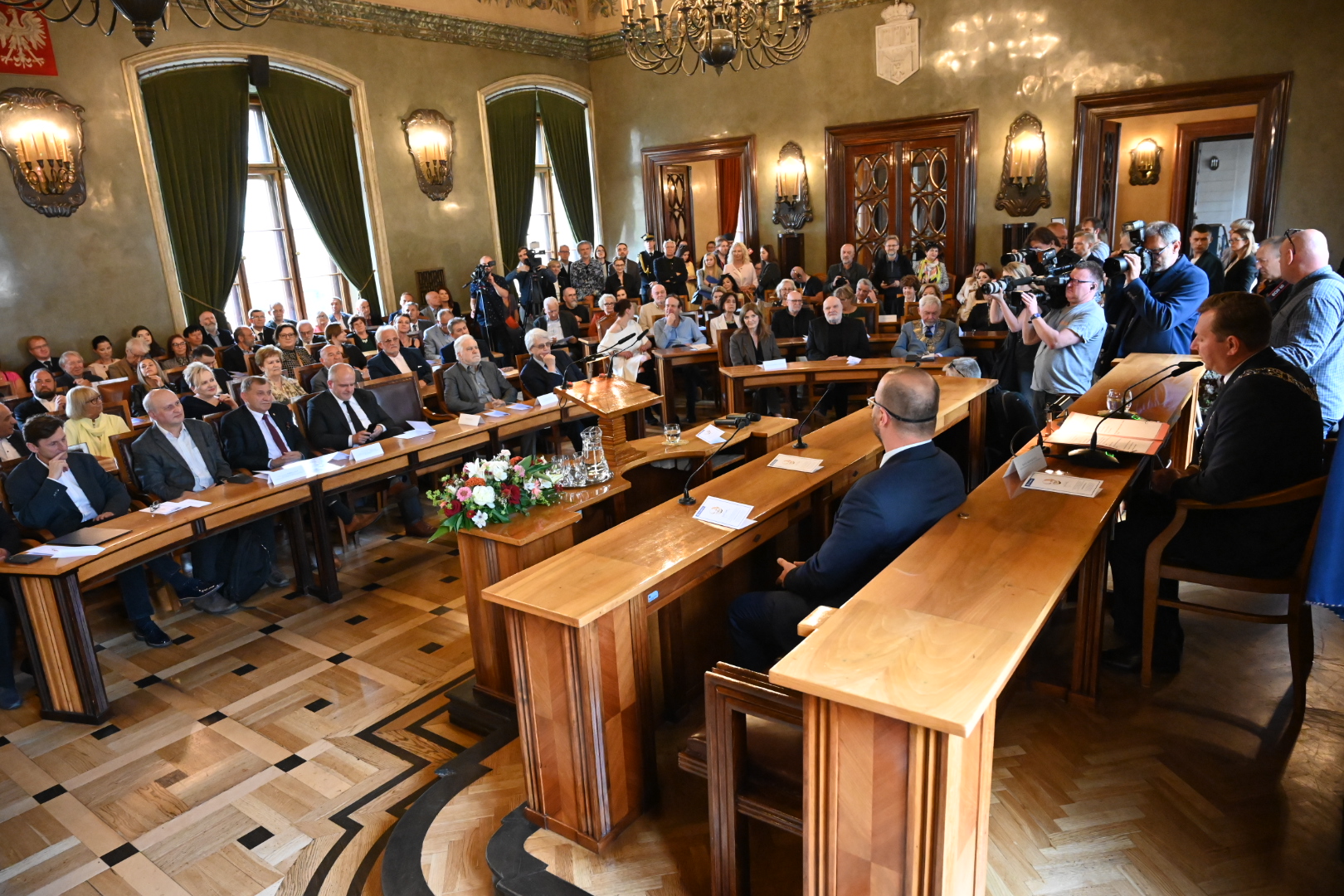 Honorowe Obywatelstwo Miasta Krakowa  dla Andrzeja Mleczki