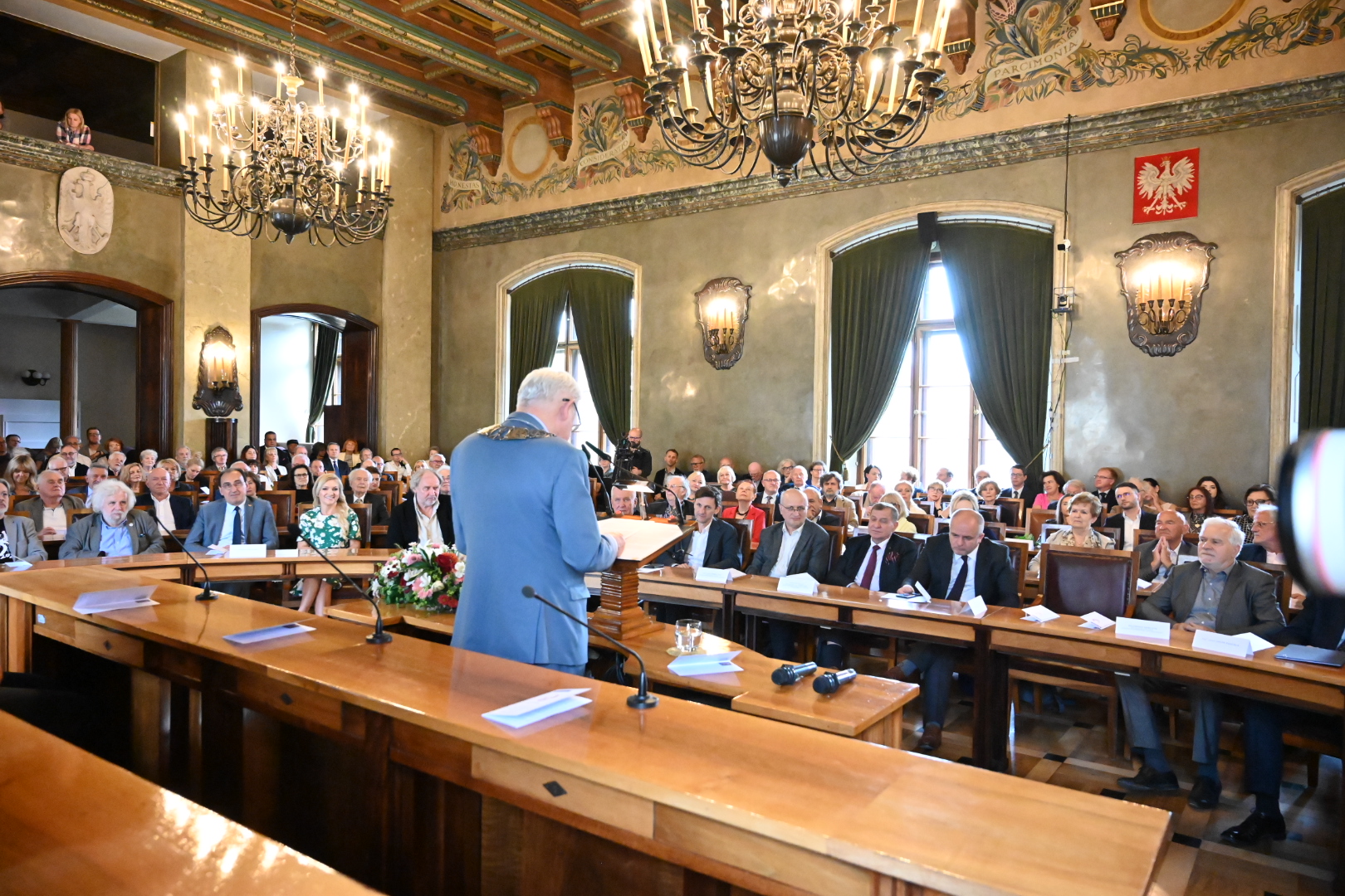 Honorowe Obywatelstwo Miasta Krakowa  dla Andrzeja Mleczki