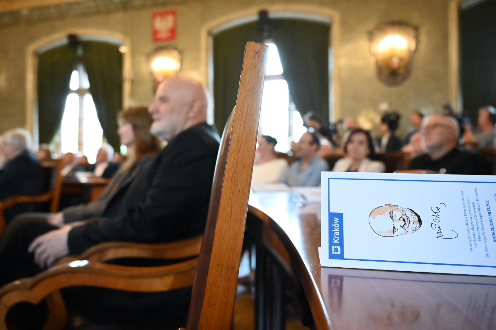 Honorowe Obywatelstwo Miasta Krakowa  dla Andrzeja Mleczki