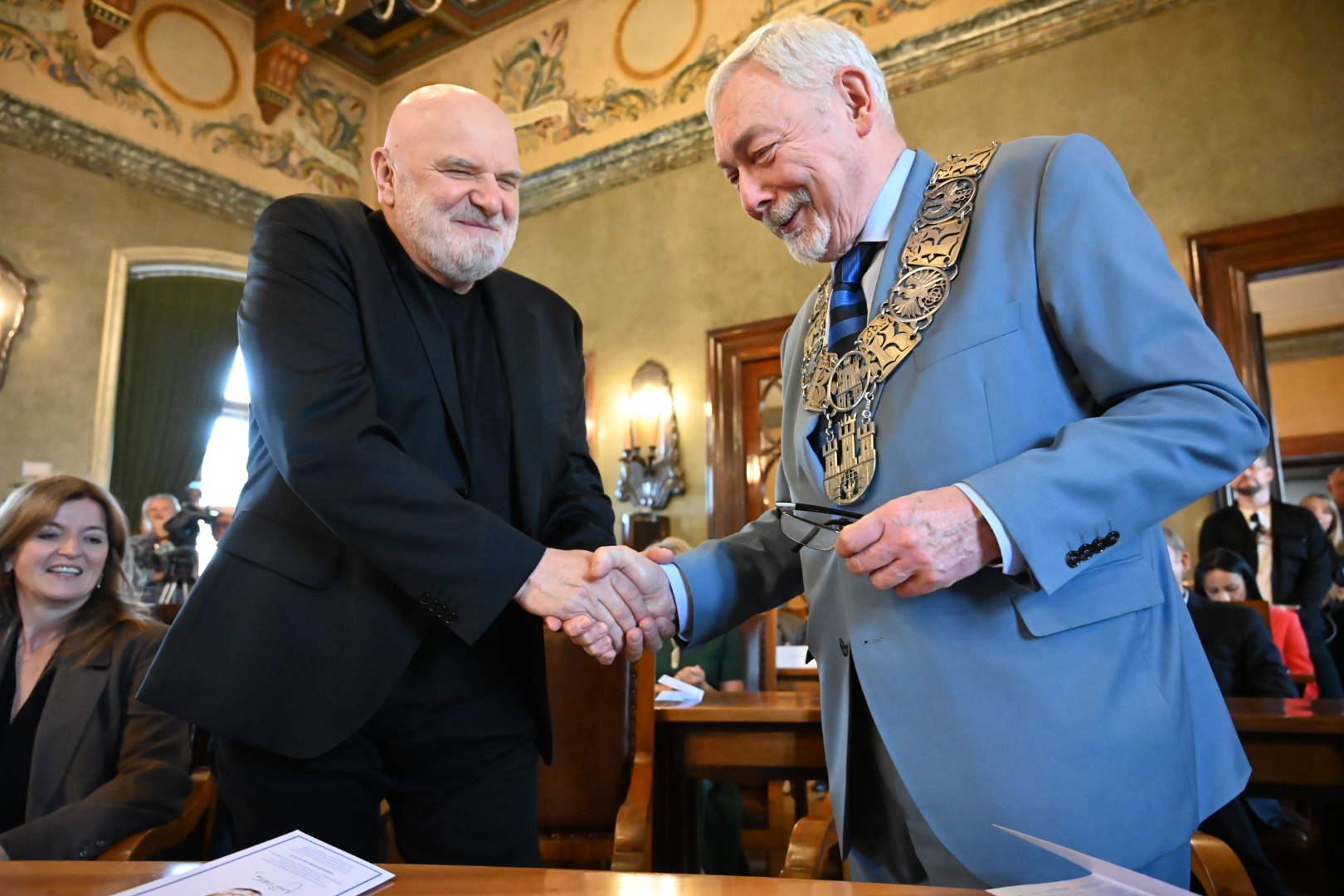 Honorowe Obywatelstwo Miasta Krakowa  dla Andrzeja Mleczki