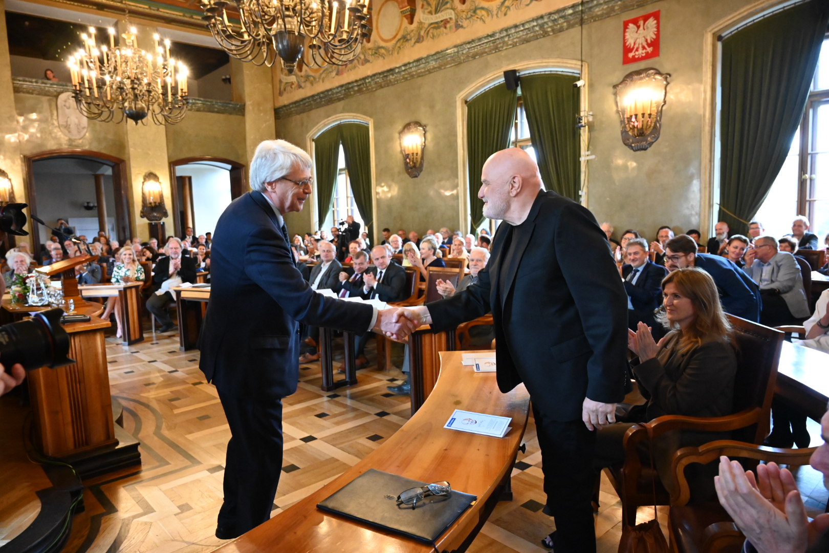 Honorowe Obywatelstwo Miasta Krakowa  dla Andrzeja Mleczki
