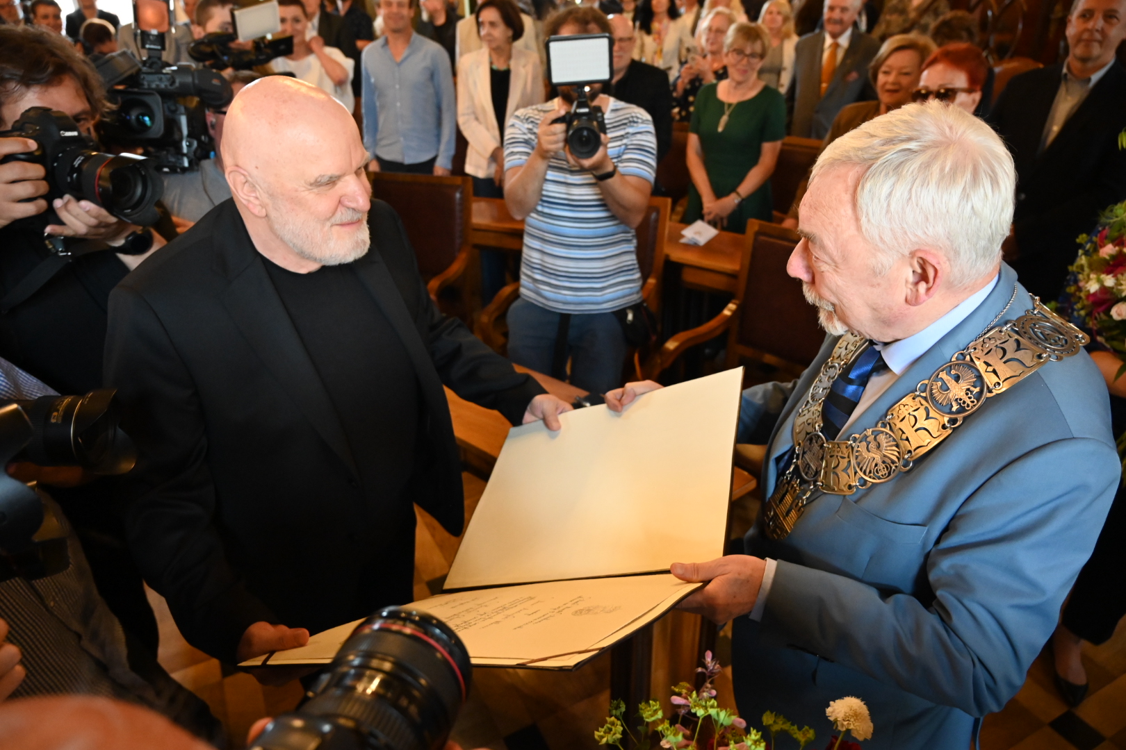 Honorowe Obywatelstwo Miasta Krakowa  dla Andrzeja Mleczki