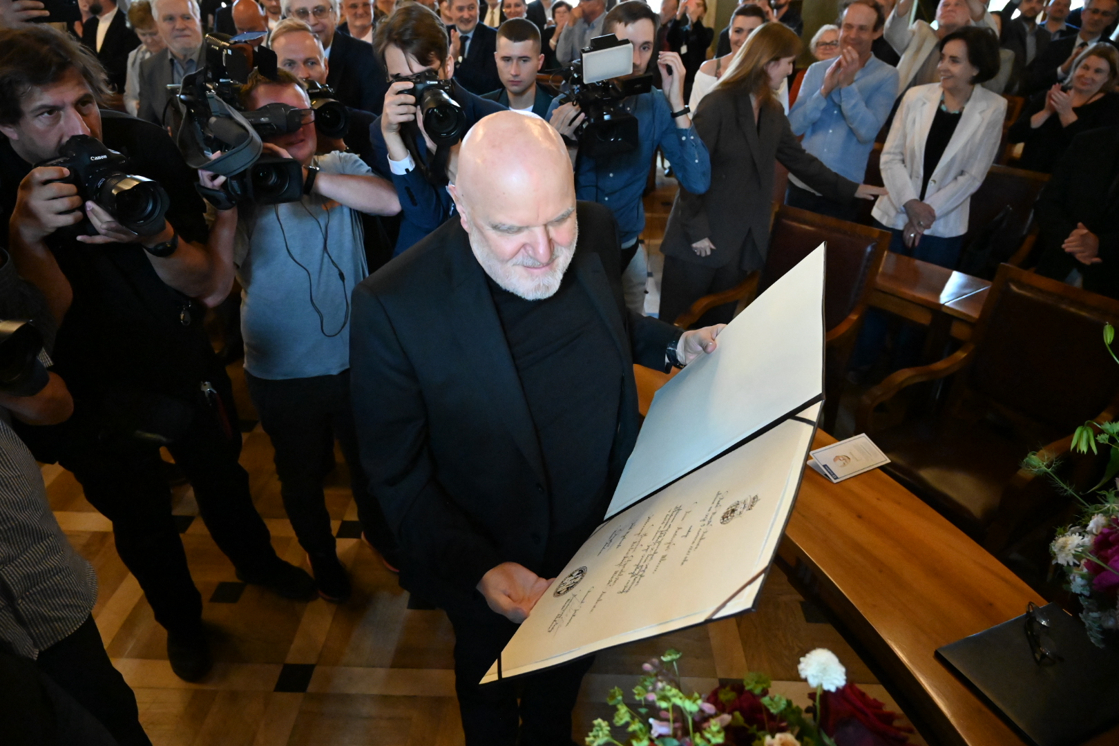 Honorowe Obywatelstwo Miasta Krakowa  dla Andrzeja Mleczki