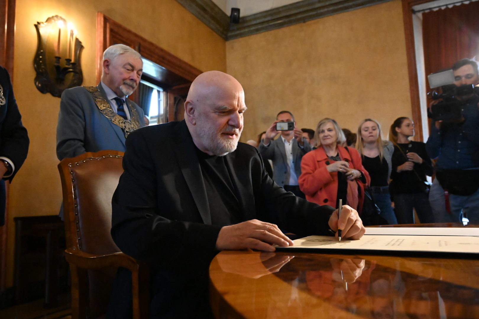 Honorowe Obywatelstwo Miasta Krakowa  dla Andrzeja Mleczki