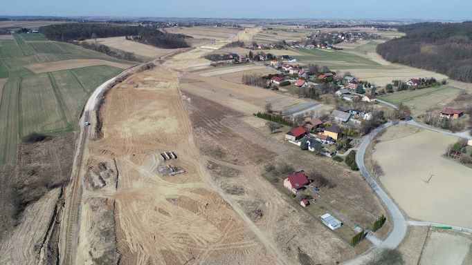 Budowa drogi ekspresowej S7 Kraków-Widoma