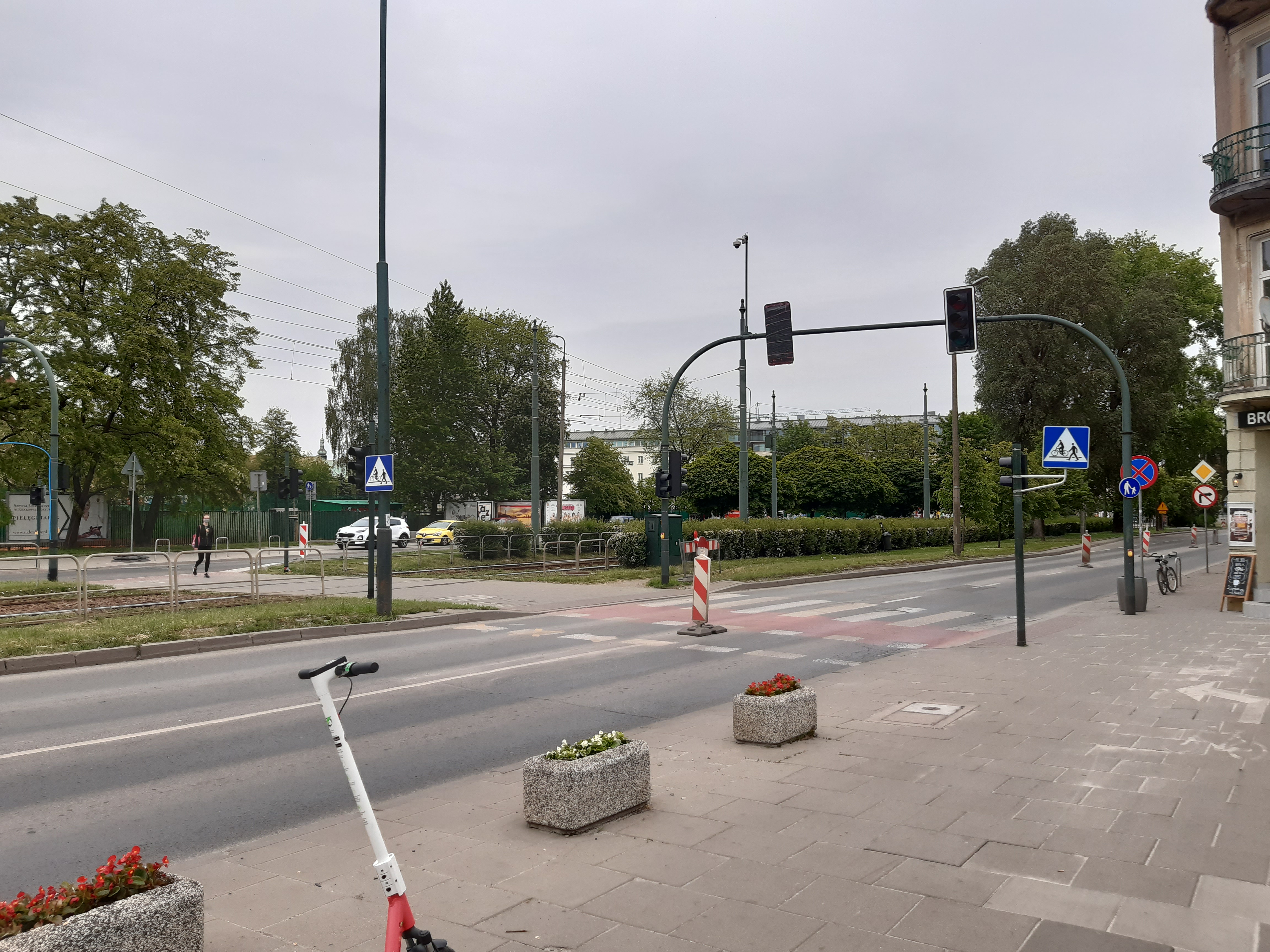 W tym miejscu skończą się dwukierunkowe pasy dla rowerów