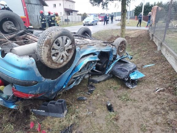 Groźny wypadek
