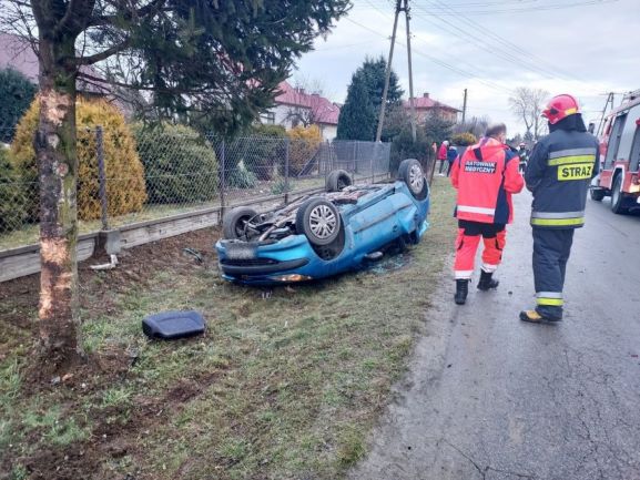 Groźny wypadek