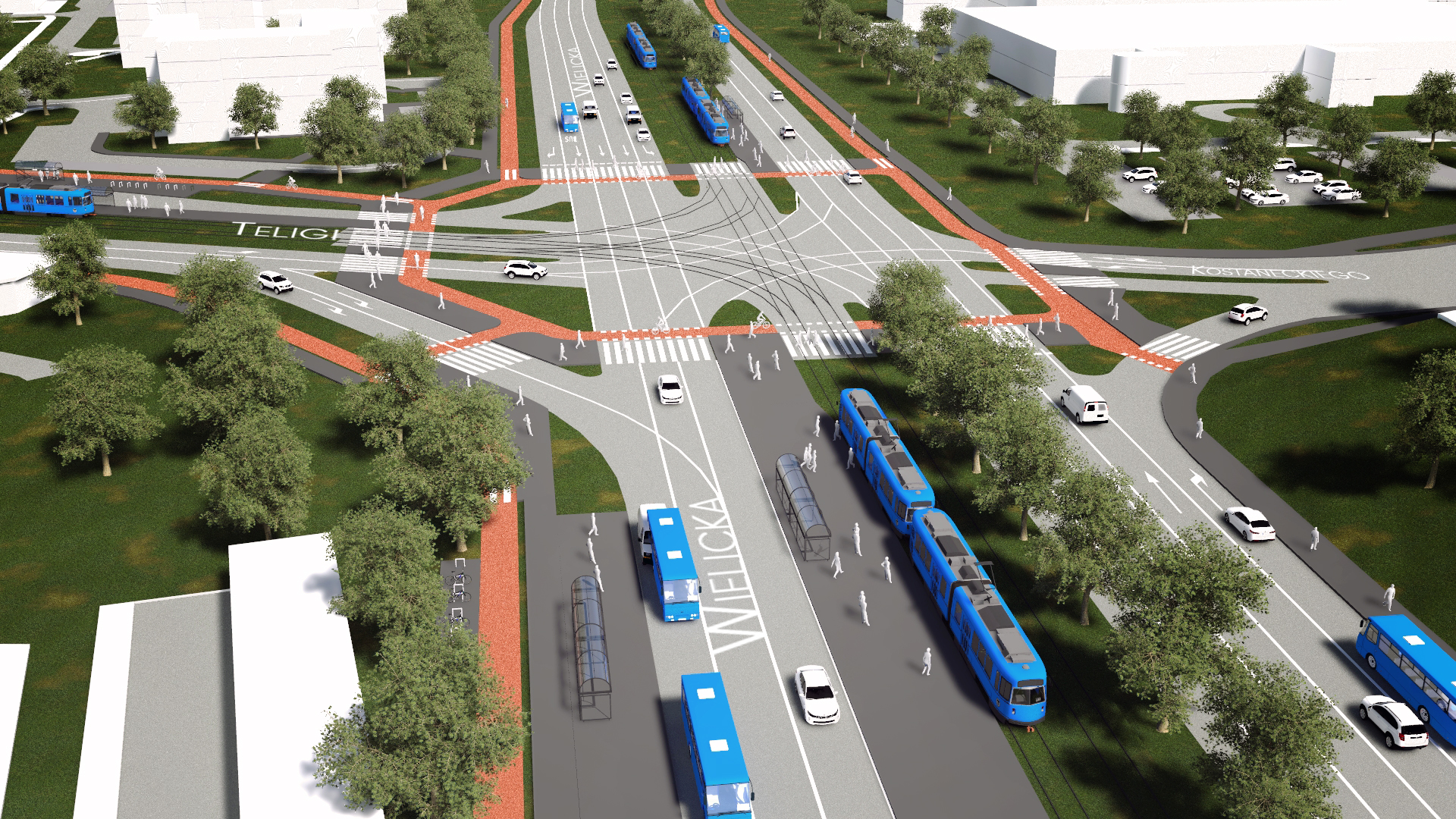Linia Tramwajowa do osiedla Rżąka