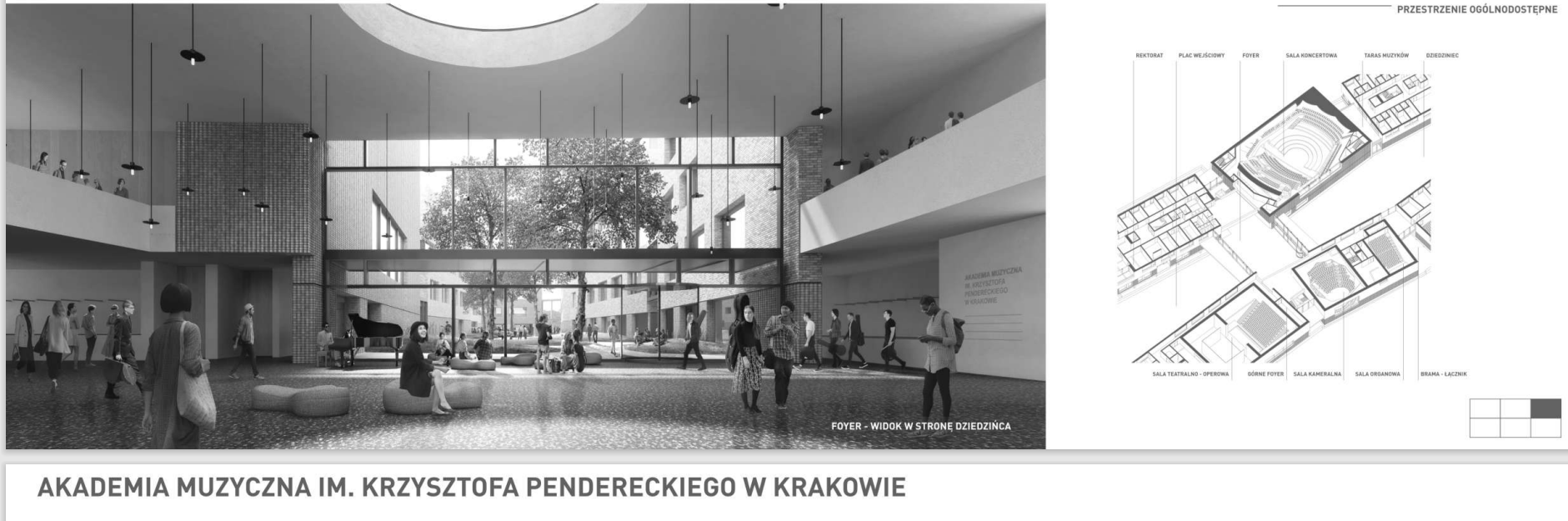 Nowa Akademia Muzyczna w Krakowie - I nagroda