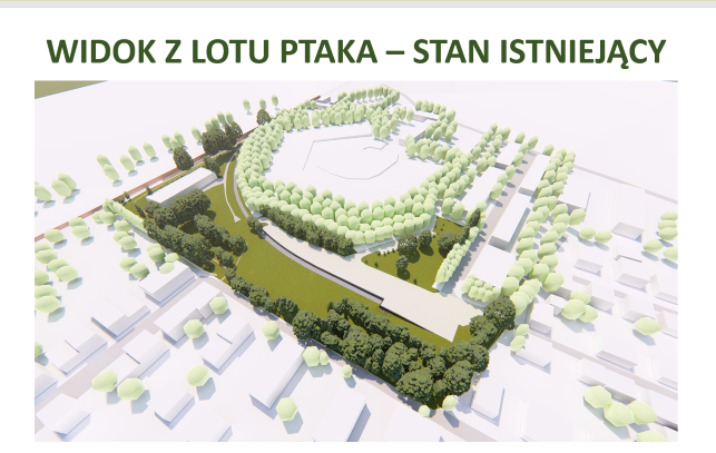 Tak będzie wyglądał park przy Forcie Bronowice