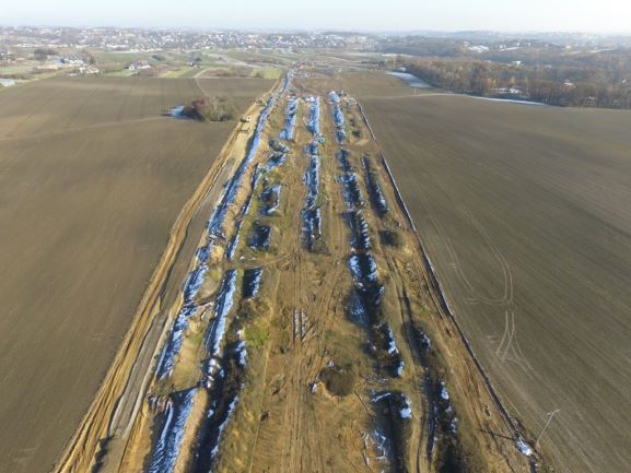 Tak buduje się północna obwodnica Krakowa