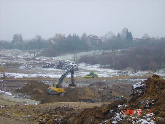 Tak buduje się północna obwodnica Krakowa