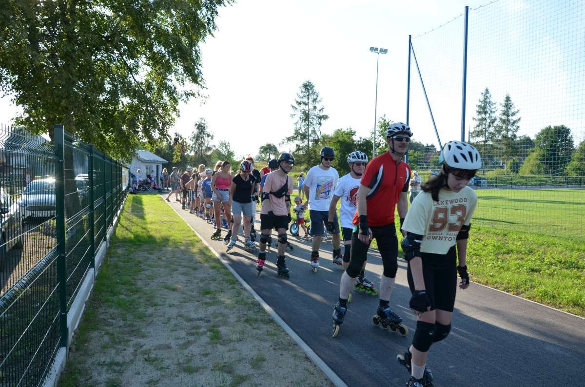 Otwarcie toru dla rolkarzy w Kłaju