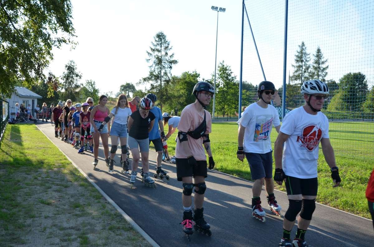 Otwarcie toru dla rolkarzy w Kłaju
