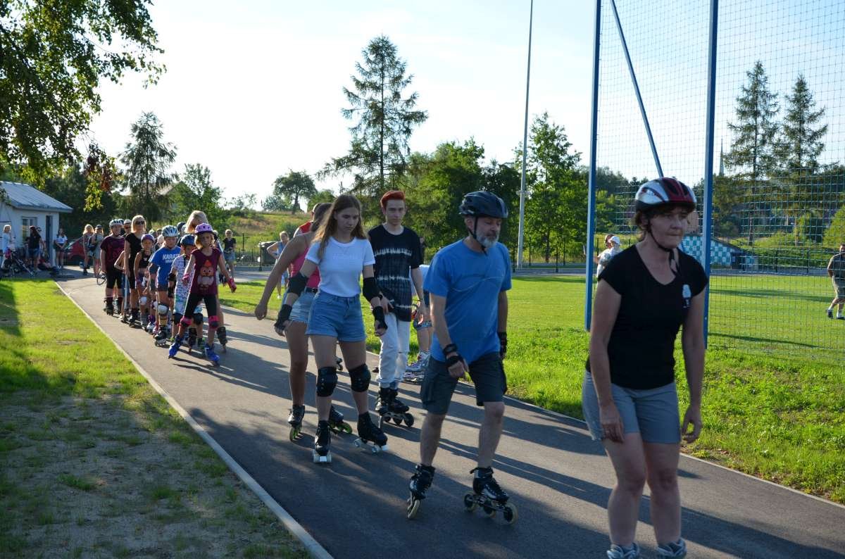 Otwarcie toru dla rolkarzy w Kłaju
