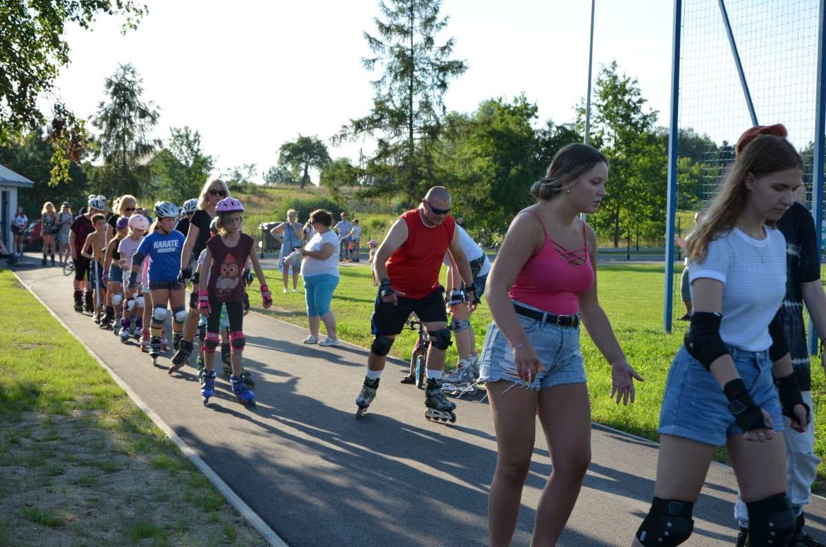 Otwarcie toru dla rolkarzy w Kłaju