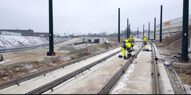 Tak buduje się Trasa Łagiewnicka