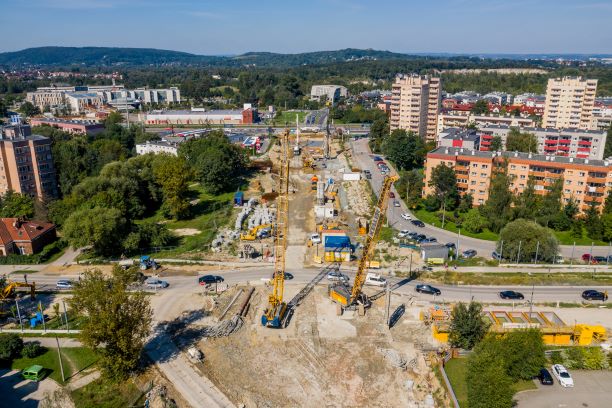 Tak buduje się Trasa Łagiewnicka