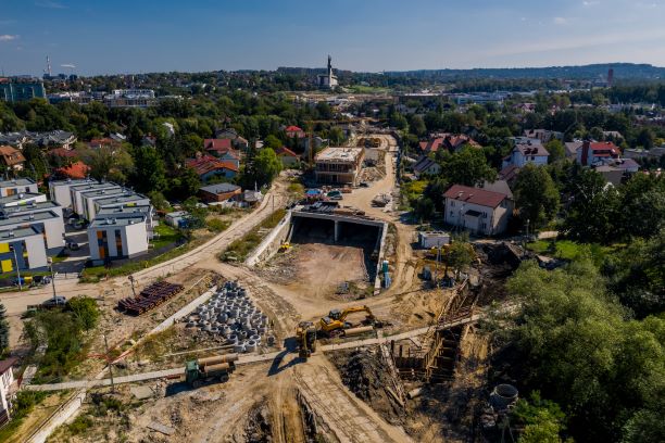 Tak buduje się Trasa Łagiewnicka