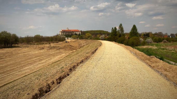Trasa rowerowa Kraków – Skawina wciąż w budowie