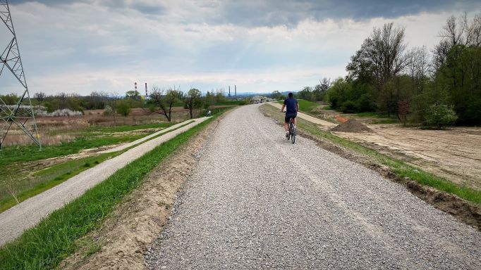 Trasa rowerowa Kraków – Skawina wciąż w budowie