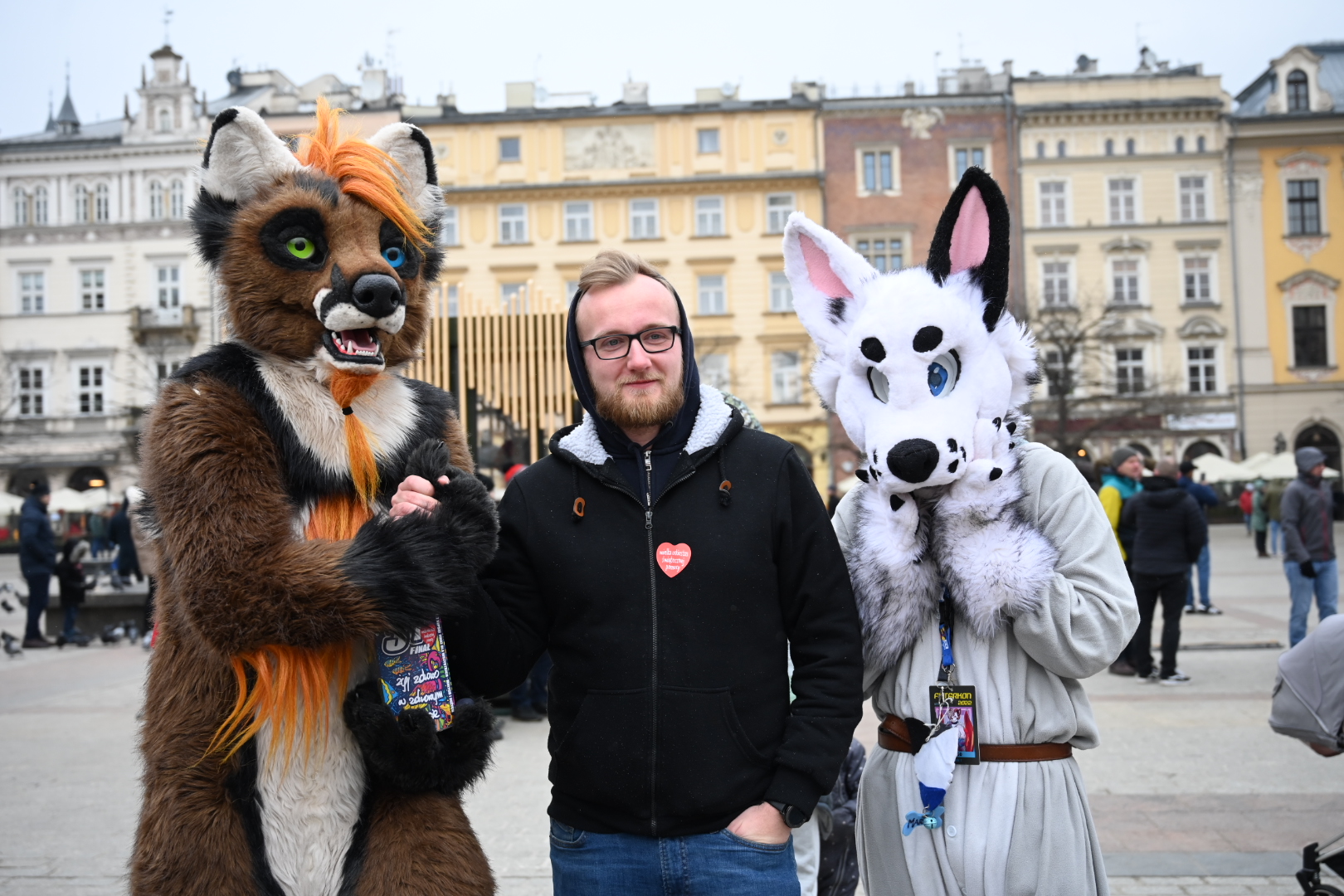WOŚP na Rynku Głównym w Krakowie
