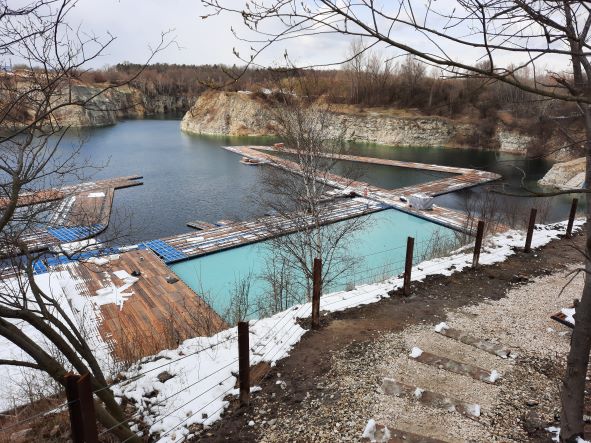 Tak buduje się kąpielisko i park na Zakrzówku
