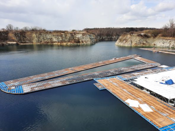 Tak buduje się kąpielisko i park na Zakrzówku