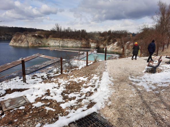 Tak buduje się kąpielisko i park na Zakrzówku