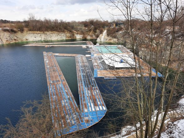 Tak buduje się kąpielisko i park na Zakrzówku