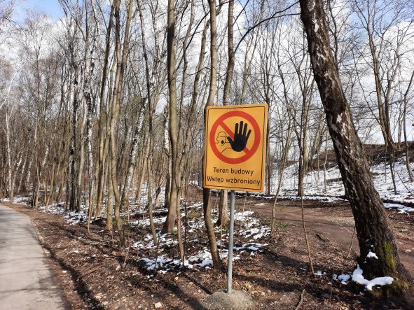 Tak buduje się kąpielisko i park na Zakrzówku