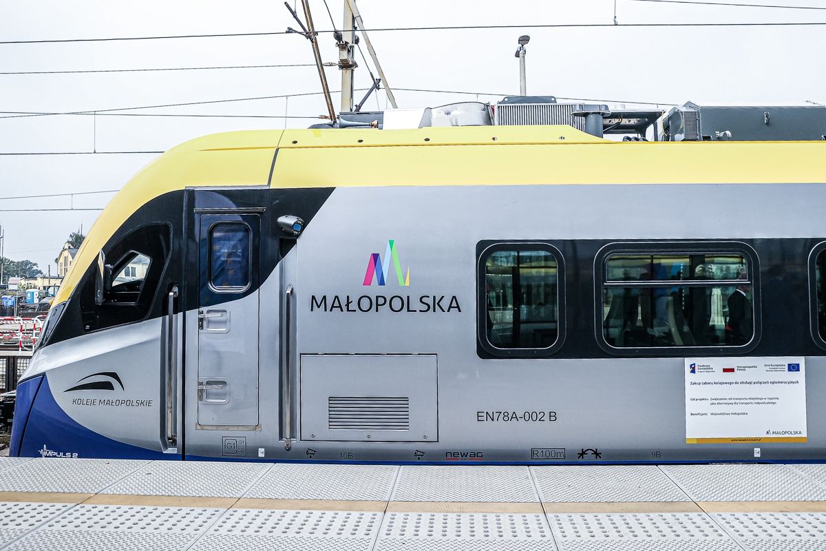 Nowe pociągi dla Małopolski, także dla Szybkiej Kolei Aglomeracyjnej