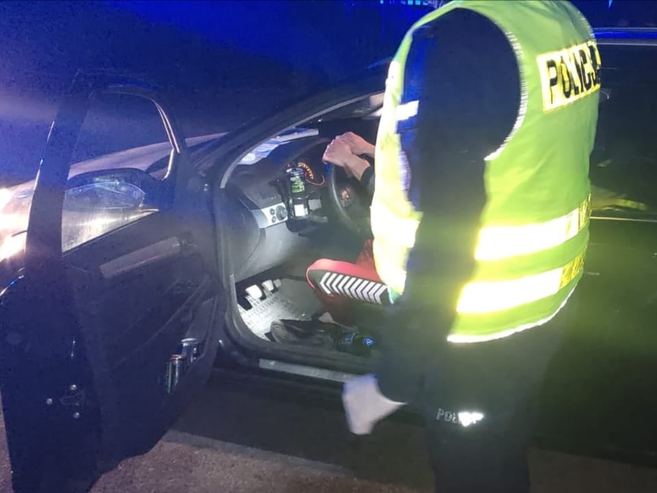 Pościg krakowskich policjantów za autem pełnym imigrantów