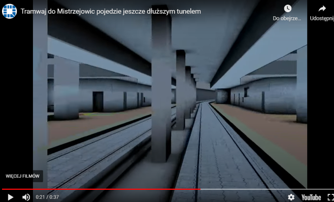 1230-metrowy tunel tramwaju do Mistrzejowic [video]