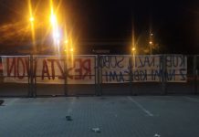 wisła, spadek, transparenty