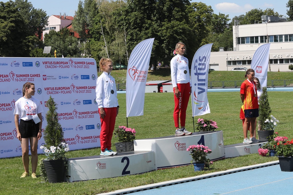 W Krakowie zakończyły się Letnie Igrzyska Europejskie VIRTUS. Rekord świata polskiej reprezentantki