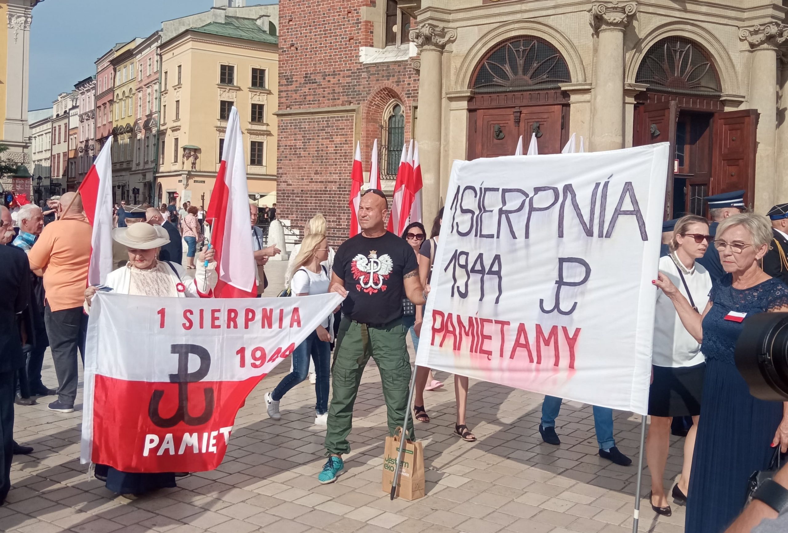 Krakowskie uroczystości 78.rocznicy wybuchu Powstania Warszawskiego