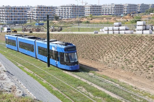 Frekwencyjny sukces nowej linii tramwajowej. 140 tysięcy pasażerów w tydzień