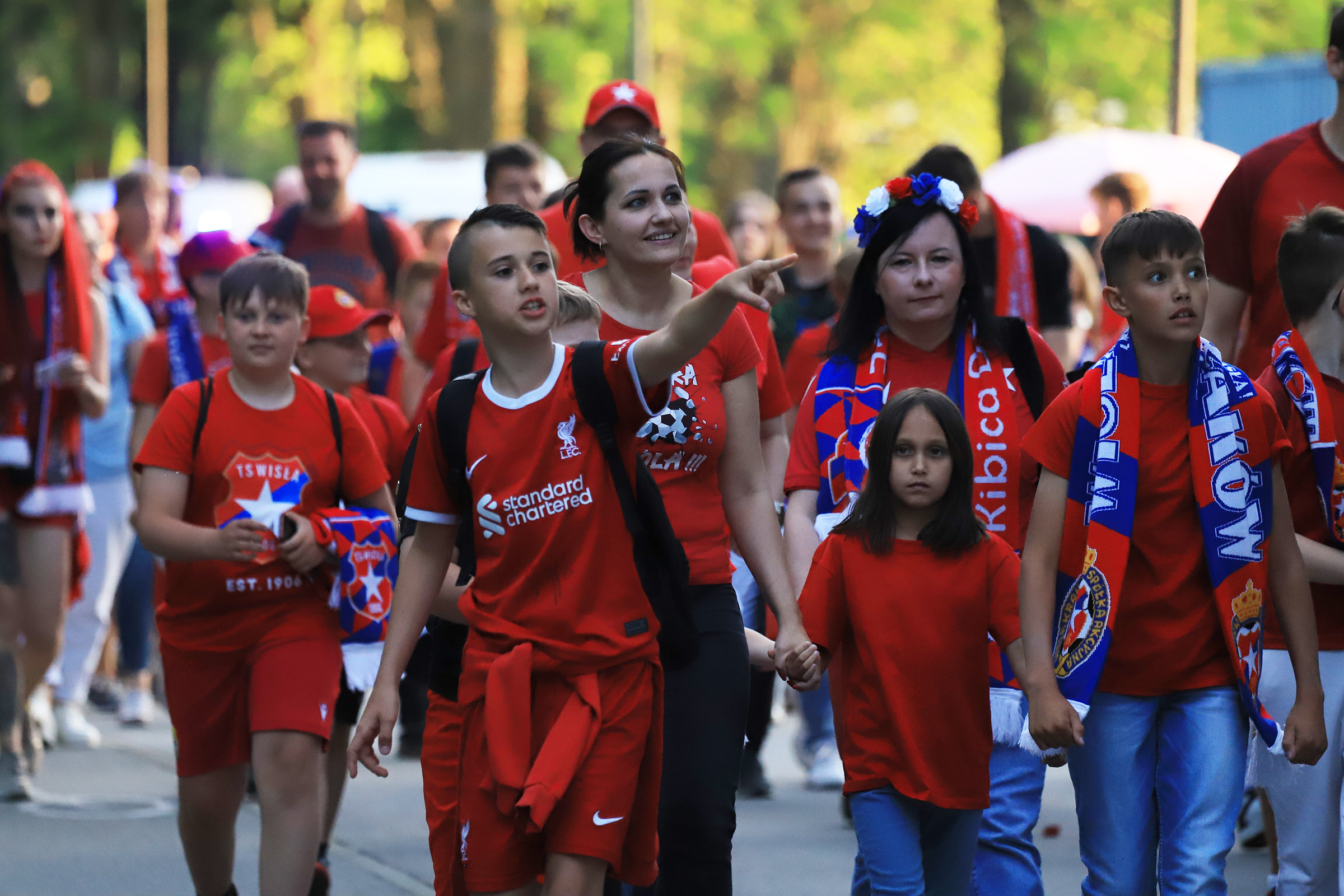 Kibice Wisły Kraków dali popis. Znajdźcie się na zdjęciach (Galeria)