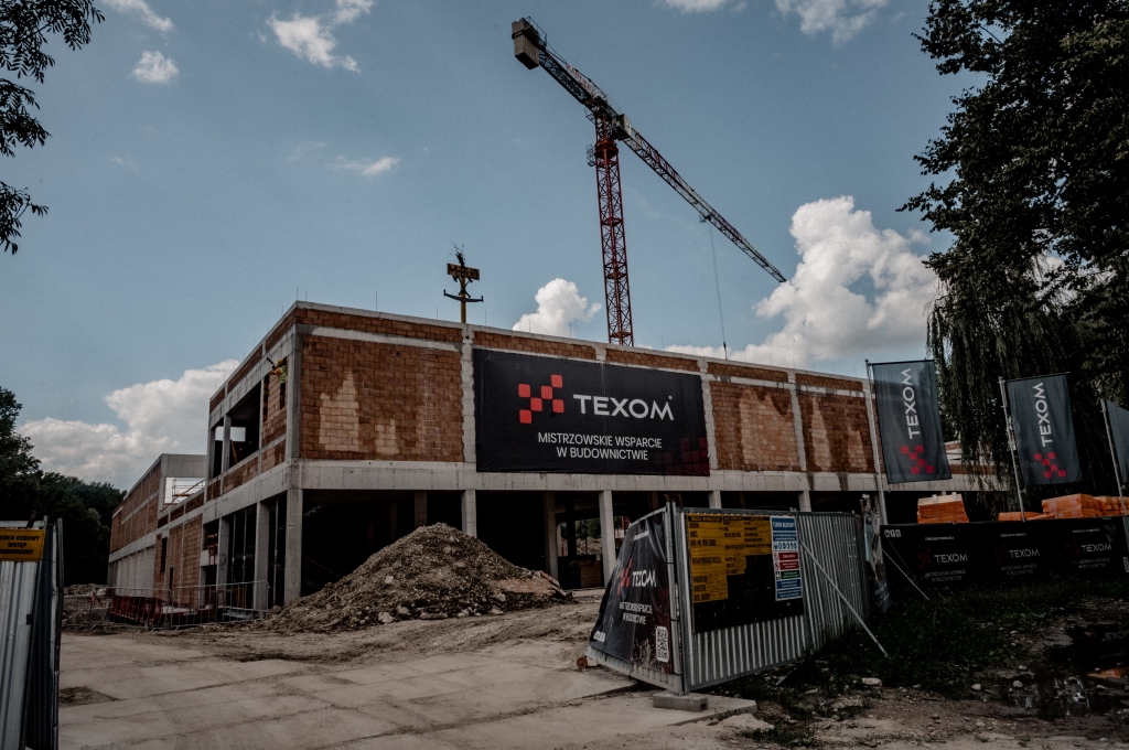 Clepardia w przebudowie. Nowy kompleks z basenami nabiera kształtów (ZDJĘCIA)