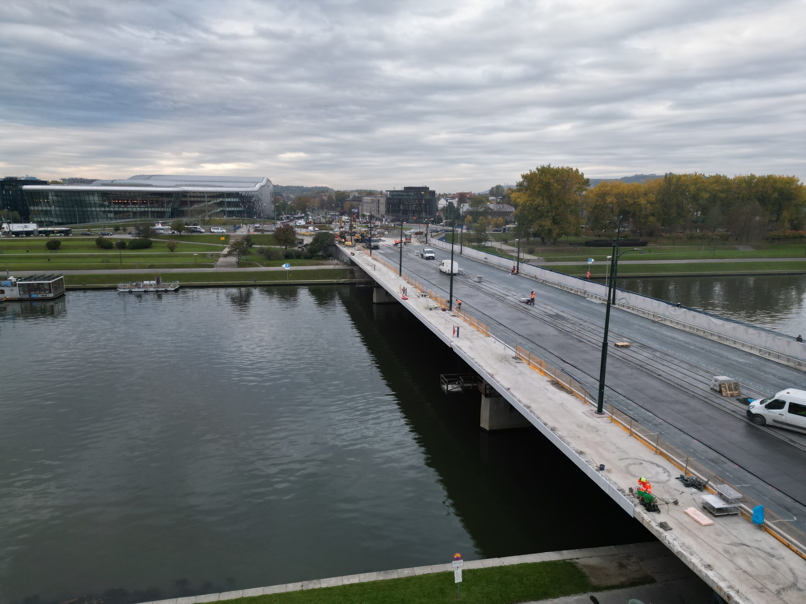Tramwaje wracają, ale nie wszystkie. Dwa dni do otwarcia Mostu Grunwaldzkiego