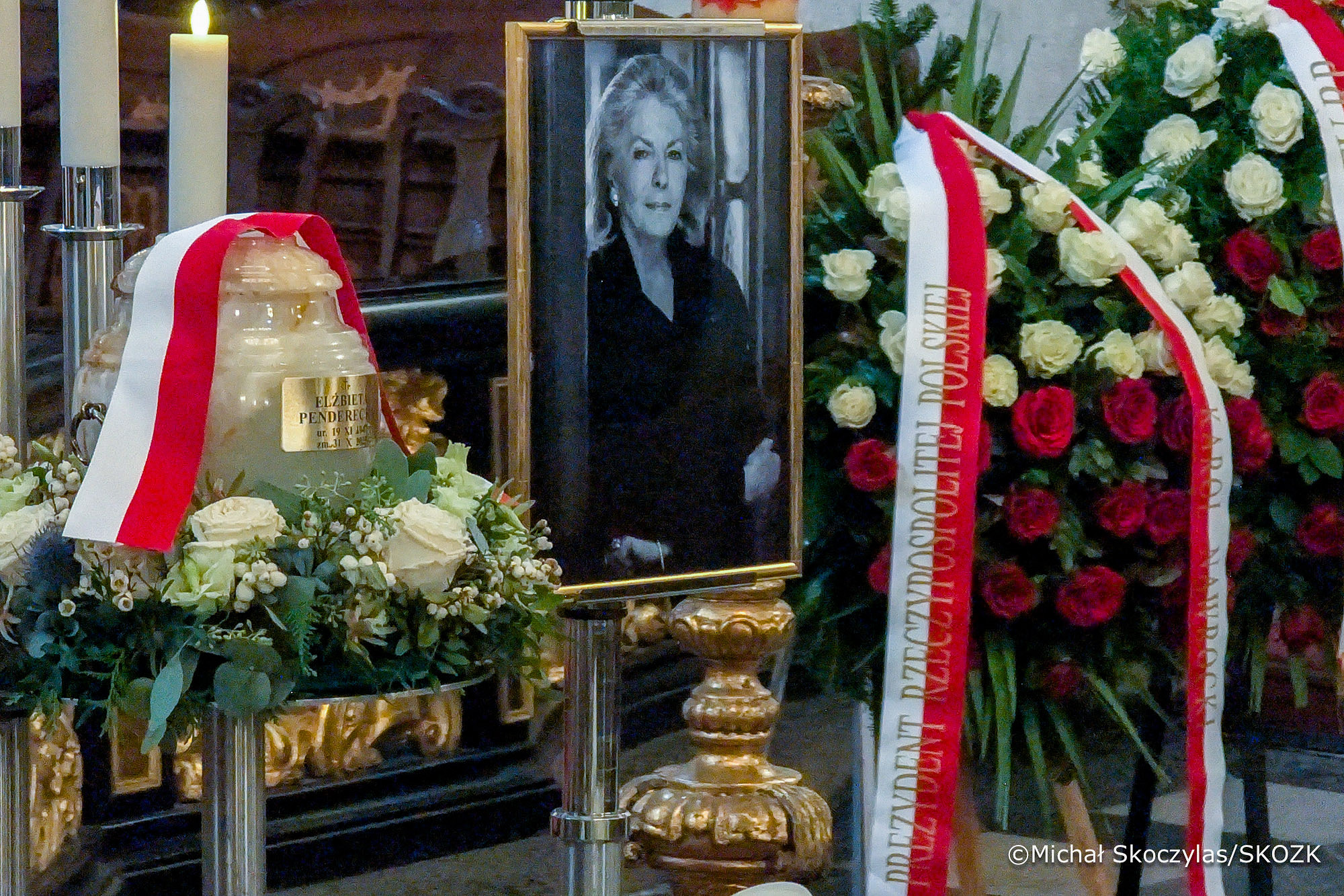 Kraków pożegnał Elżbietę Penderecką. Pośmiertne odznaczenie od prezydenta Karola Nawrockiego