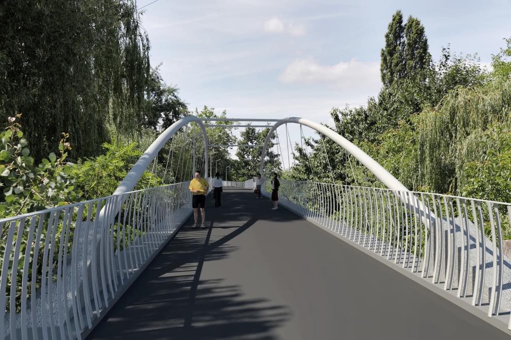 Kładka nad torami, tunel pod nimi [wizualizacje]. Żabiniec doczekał się inwestycji w ramach programu prezydenta Miszalskiego „Da się”