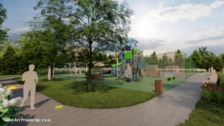 Tak będzie wyglądał nowy park jordanowski w Krakowie [WIZUALIZACJE]