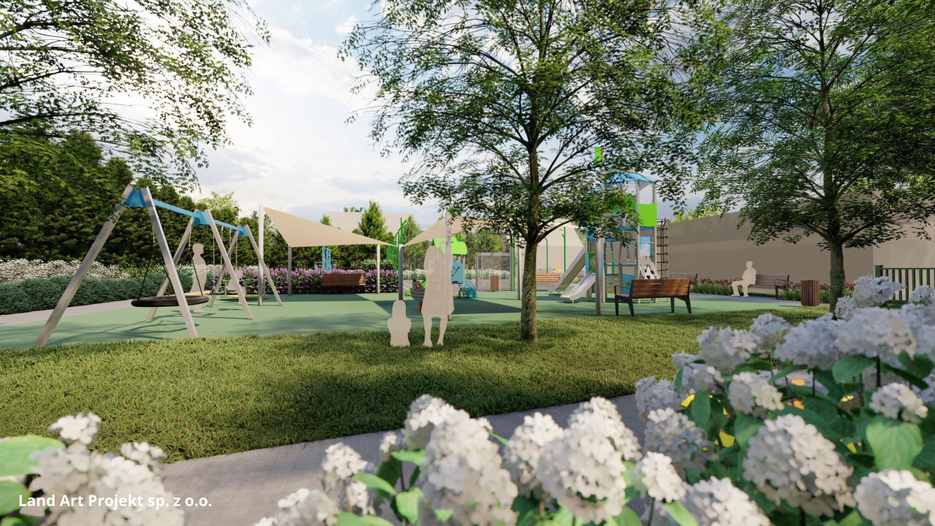 Tak będzie wyglądał nowy park jordanowski w Krakowie [WIZUALIZACJE]