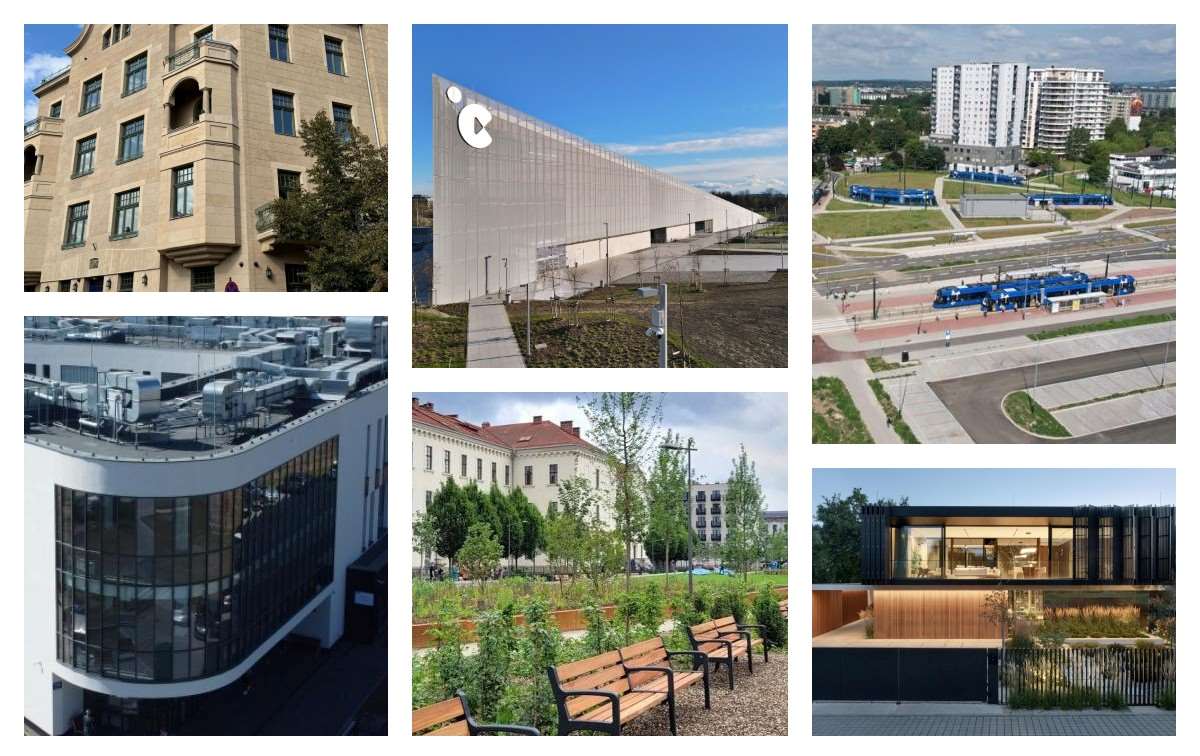 14 inwestycji z Krakowa w konkursie „Modernizacja Roku & Budowa XXI wieku”. Zwycięzców wskażą internauci
