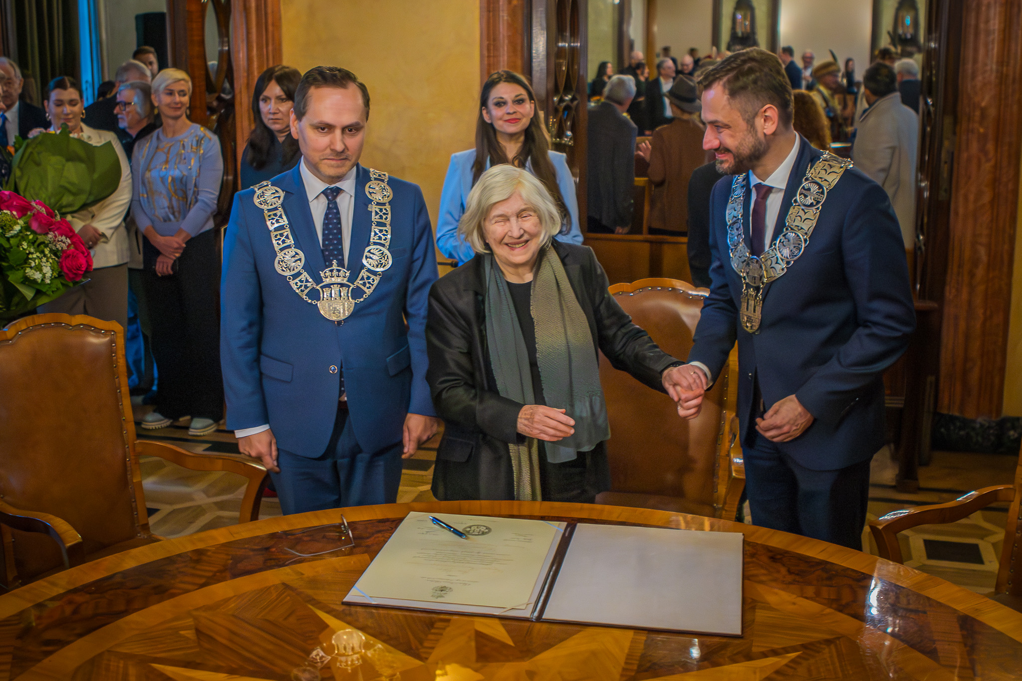 Honorowe Obywatelstwo Miasta Krakowa dla Krystyny Zachwatowicz – Wajdy. „W podzięce za tworzenie ducha miasta”